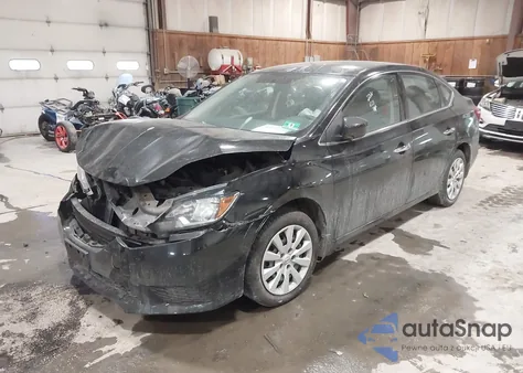 2016 Nissan Sentra Sv z USA, uszkodzony, nr VIN 3N1AB7AP8GY325310